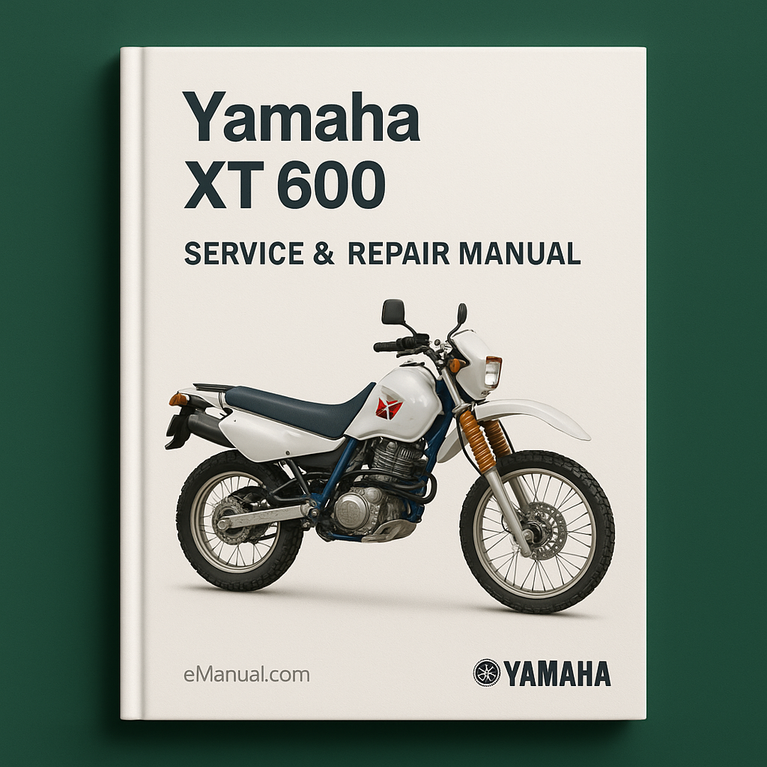 Yamaha XT 600 Service Repair Manual