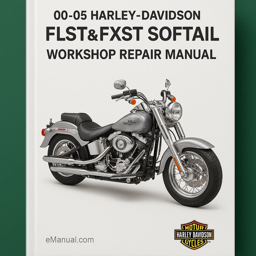 00-05 Harley Davidson FLST&FXST Softail Workshop Repair Manual