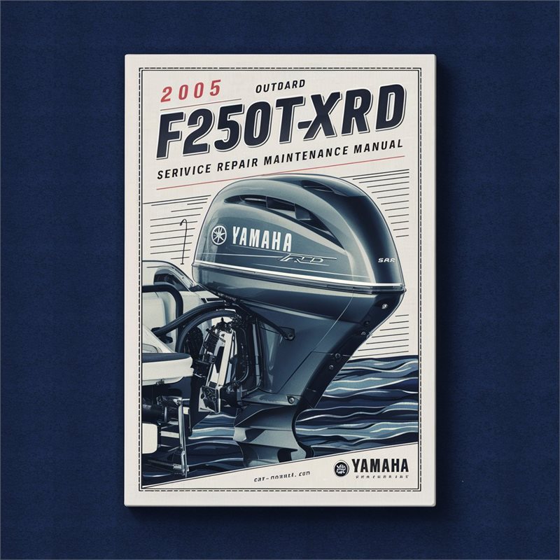 2005 Yamaha F250TXRD Outboard Service Repair Workshop Manual PDF