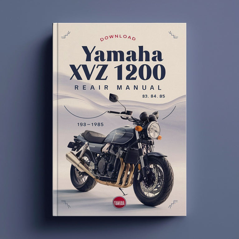 Yamaha XVZ 1200 Venture Reparaturhandbuch 83 84 85