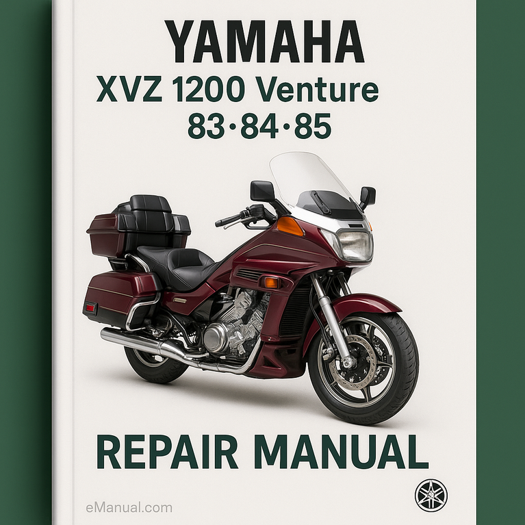 Yamaha XVZ 1200 Venture Reparaturhandbuch 83 84 85