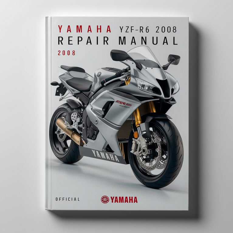 Yamaha YZF-R6 2008 Reparaturhandbuch