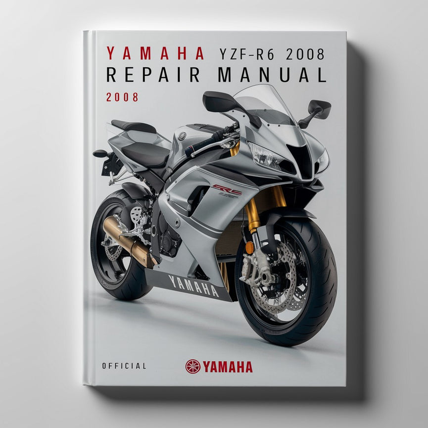 Manual de reparación de Yamaha YZF-R6 2008