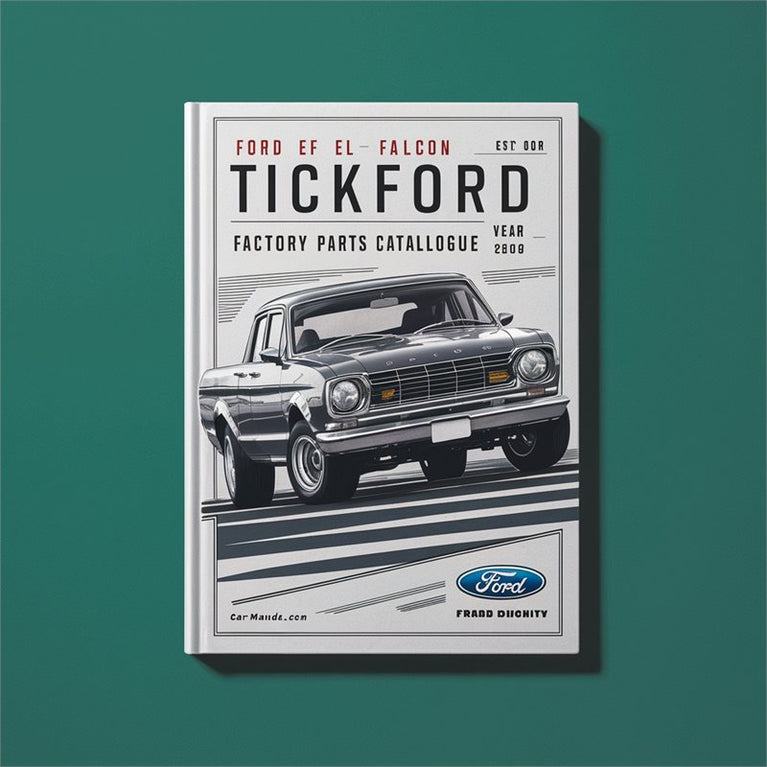 Ford EF EL Falcon Tickford Parts Catalog PDF