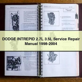 Manual de servicio y reparación del DODGE INTREPID 2.7L 3.5L 1998-2004