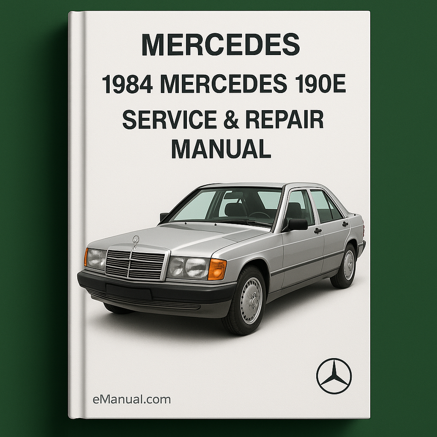 1984 Mercedes 190E Service Repair Manual 84