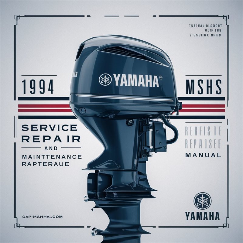1994 Yamaha 25 Mshs Outboard maintenance Service Repair Workshop Manual PDF