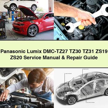 Panasonic Lumix DMC-TZ27 TZ30 TZ31 ZS19 ZS20 Service-Reparaturhandbuch/Anleitung