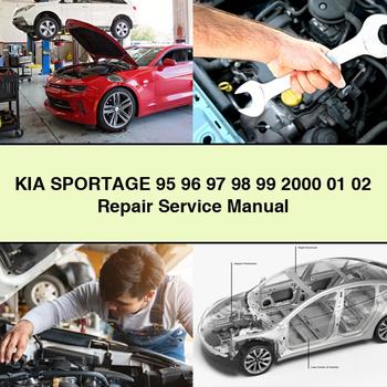 KIA SPORTAGE 95 96 97 98 99 2000 01 02 Service Repair Manual