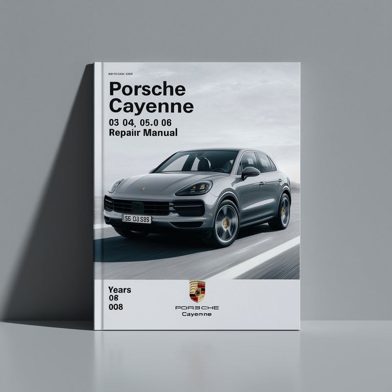 Manual de reparación PORSCHE CAYENNE 03 04 05 06 07 08