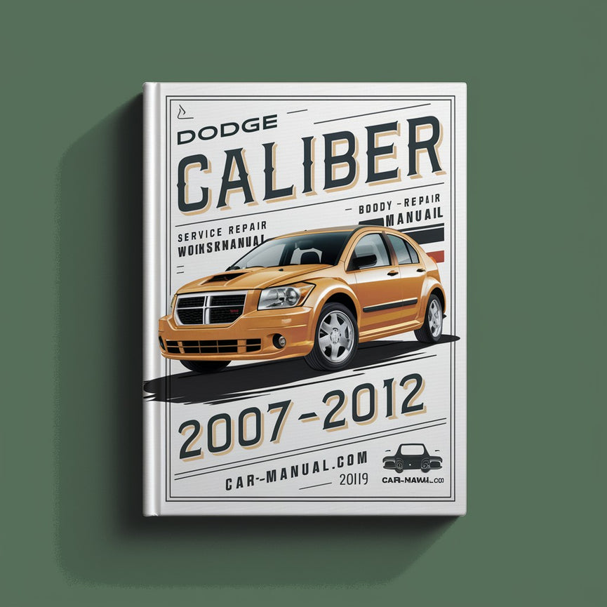 Manual de taller y reparación de carrocería DODGE CALIBER 2007 2008 2009 2010 2011 2012 ()