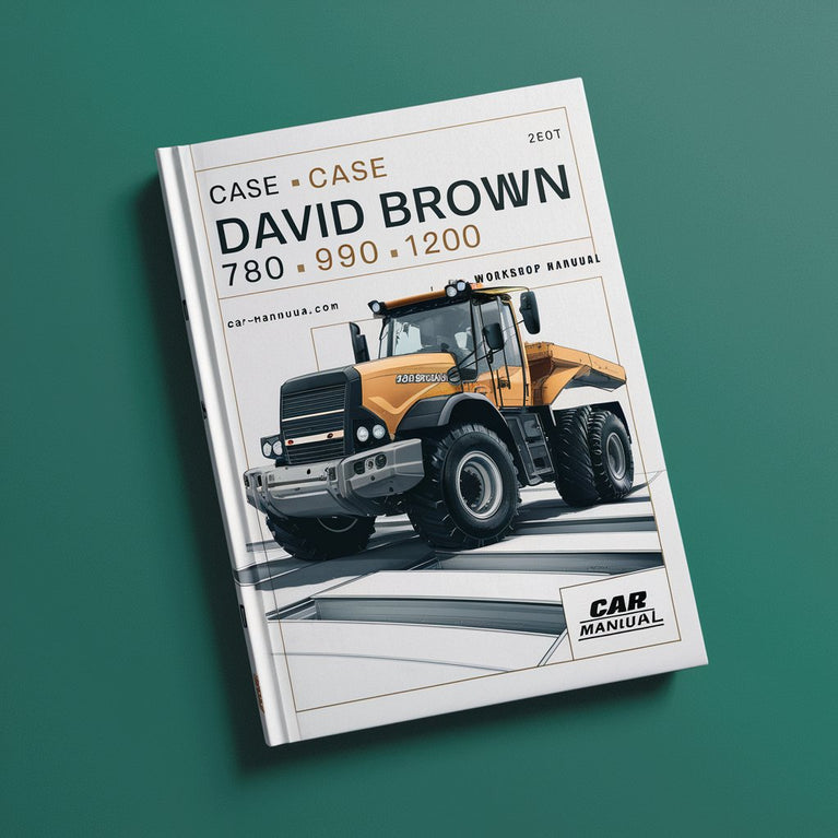 Case David Brown 780 880 990 1200 Workshop Manual