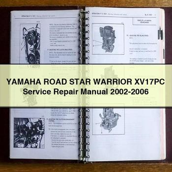 Yamaha Road STAR WARRIOR XV17PC Service Repair Manual 2002-2006