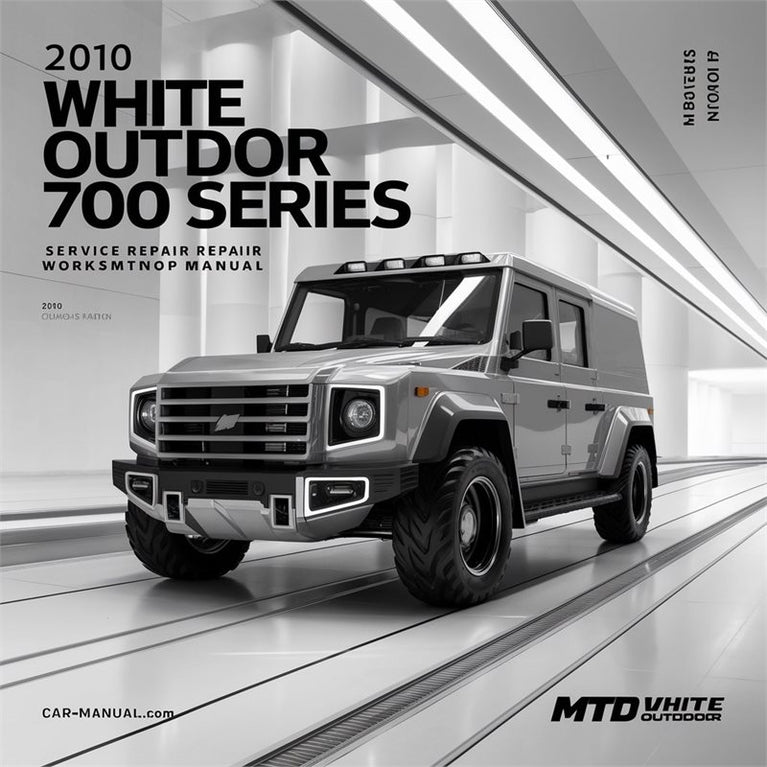 2010 MTD White Outdoor 700 series Service Repair Workshop Manual PDF
