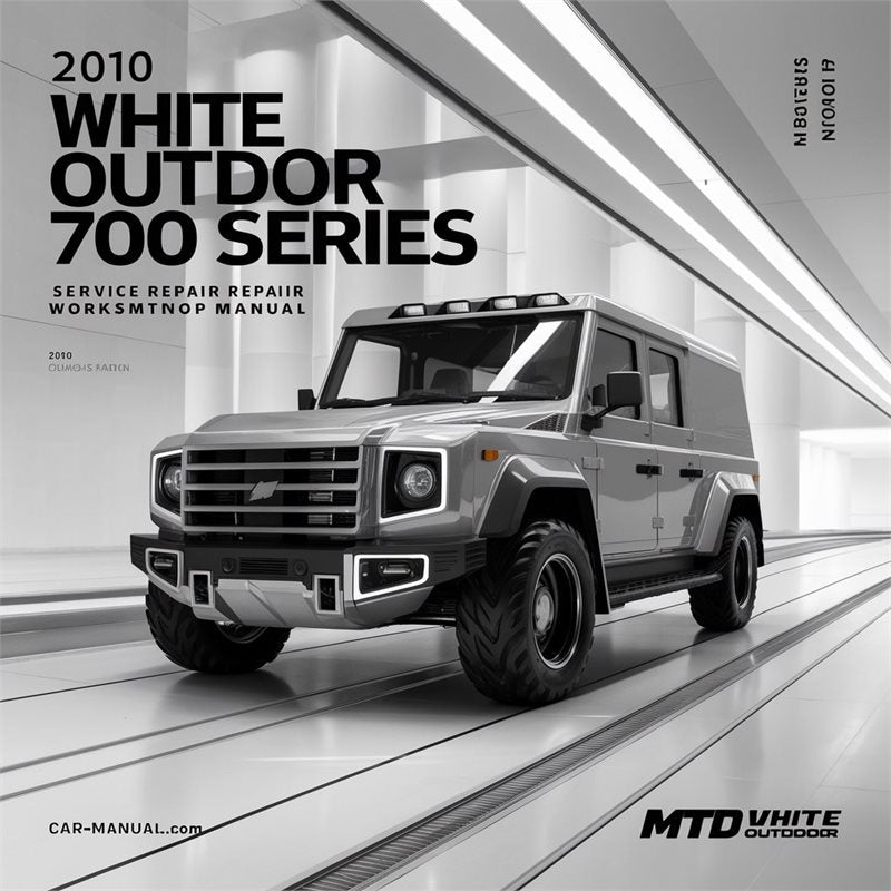 2010 MTD White Outdoor 700 series Service Repair Workshop Manual PDF