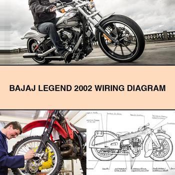 Diagrama de cableado de BAJAJ LEGEND 2002