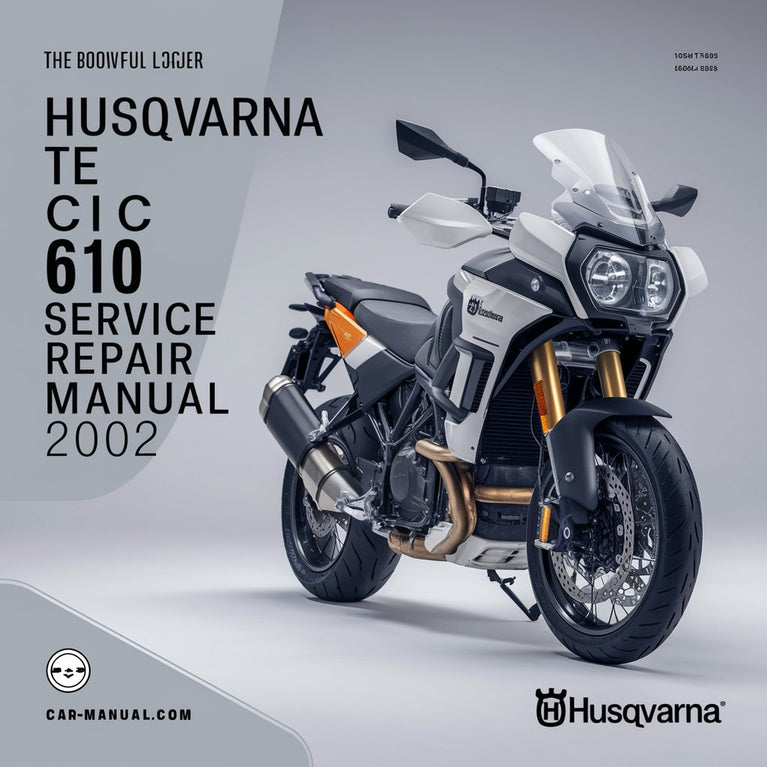 HUSQVARNA TE TC 610 Service-Reparaturhandbuch 2000-2002