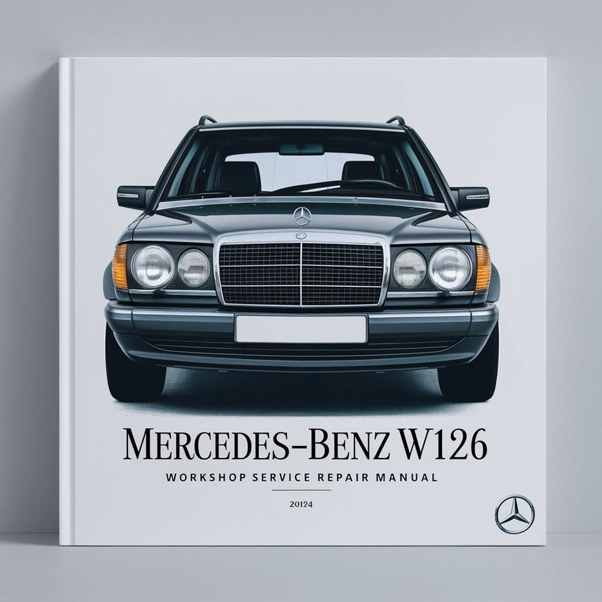 Mercedes-Benz W126 Werkstatt-Service-Reparaturhandbuch