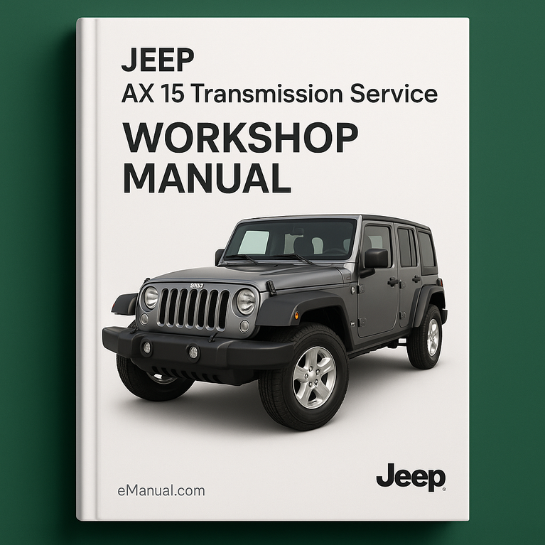 Jeep AX 15 Transmission Service Workshop Manual download