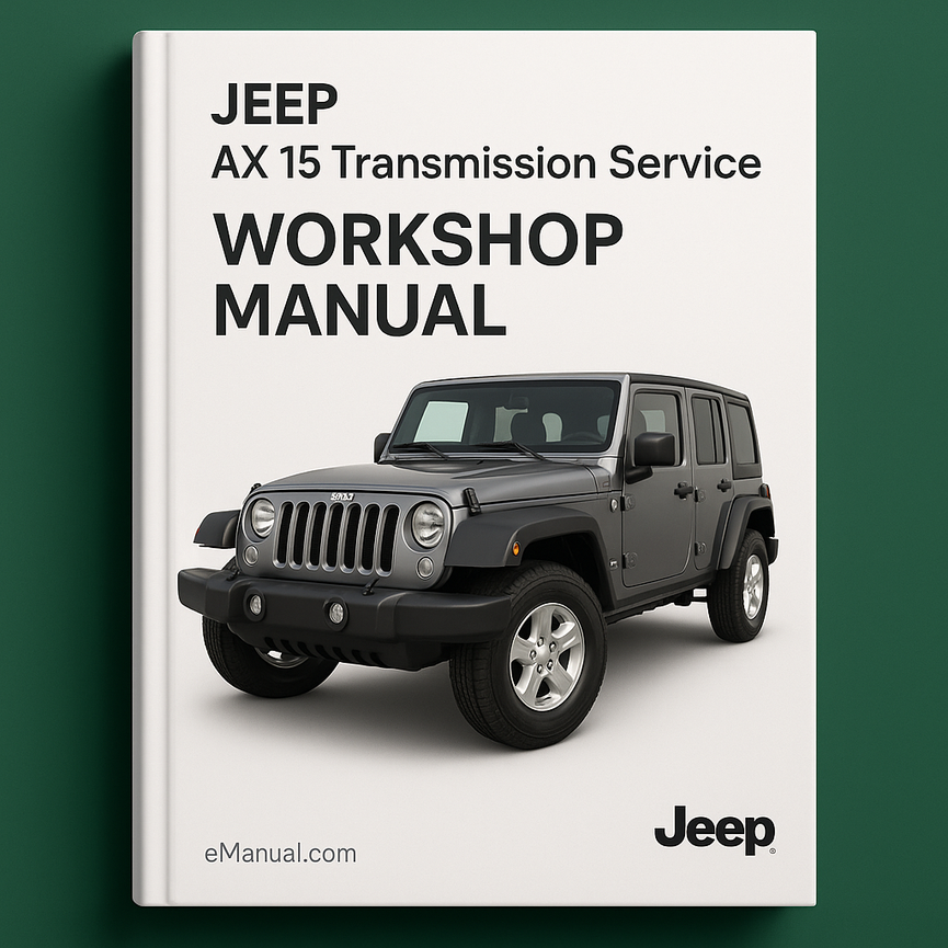Jeep AX 15 Transmission Service Workshop Manual download