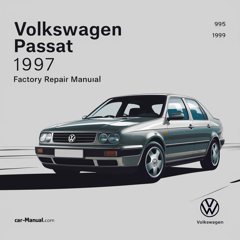 Manual de reparación de fábrica del Volkswagen Passat 1995-1997