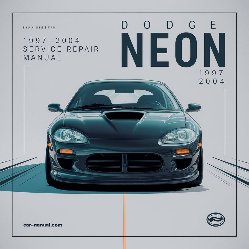 Manual de servicio y reparación del Dodge Neon 1997-2004