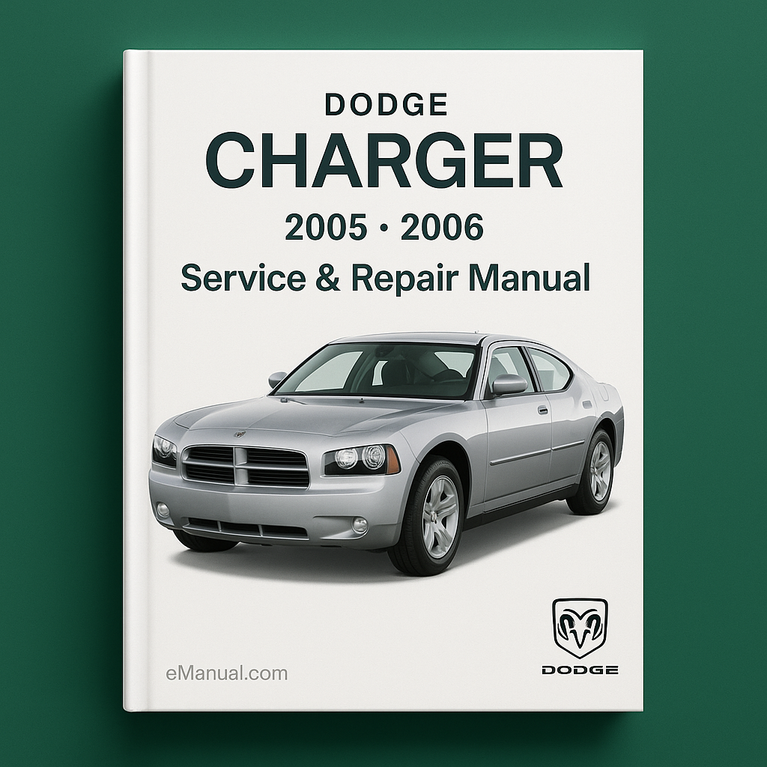 DODGE CHARGER CAR Service & Repair Manual (2005 2006)-PDF
