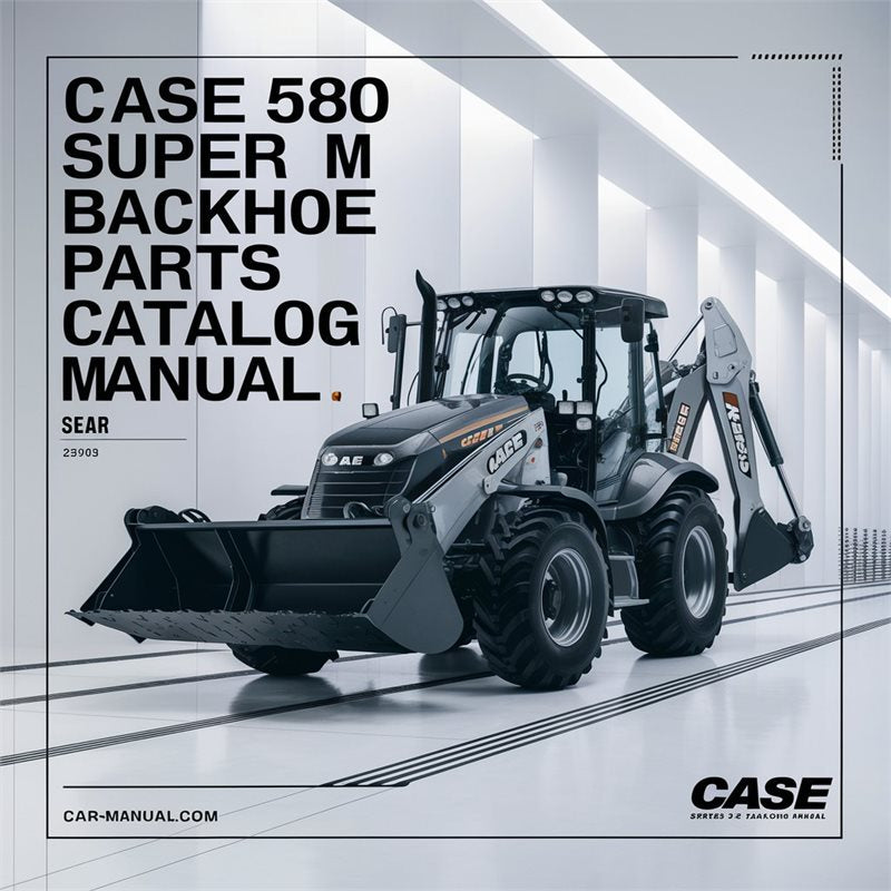 Case 580 Super M Series 3 Backhoe Parts Catalog PDF