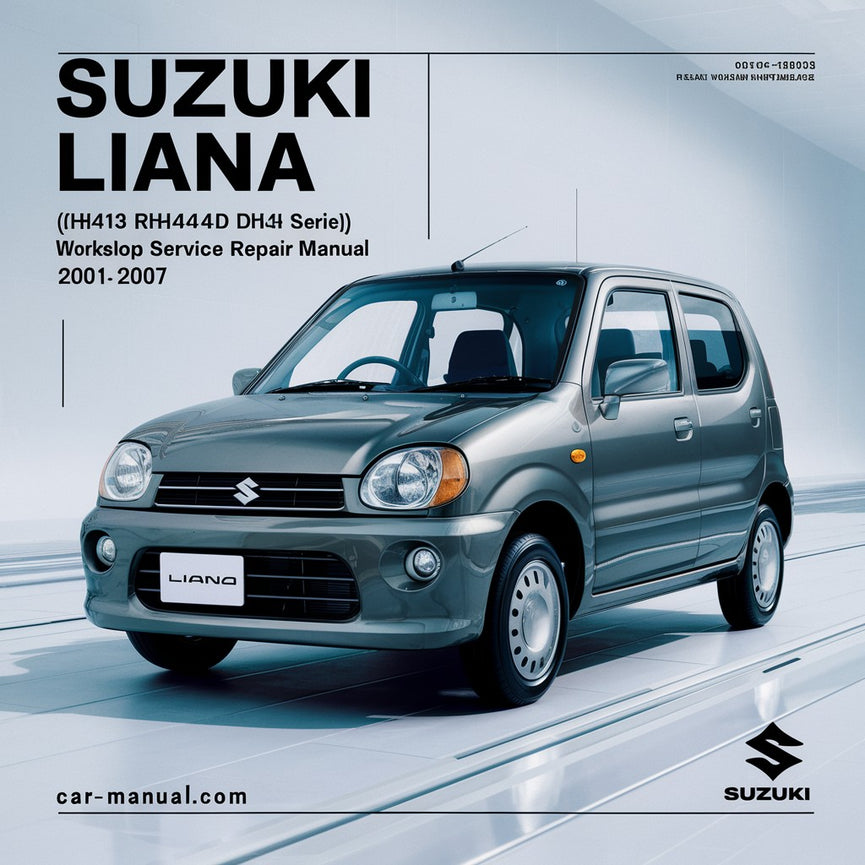 Manual de reparación y servicio del taller Suzuki Liana (también conocido como Aerio) (serie RH413 RH414D RH416 RH418) 2001-2007 (en-fr-de-es) (más de 25 000 páginas, 700 MB, función de búsqueda, marcadores, compatible con iPad)