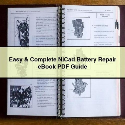 Easy Nicad Battery Service Repair Workshop Manual PDF