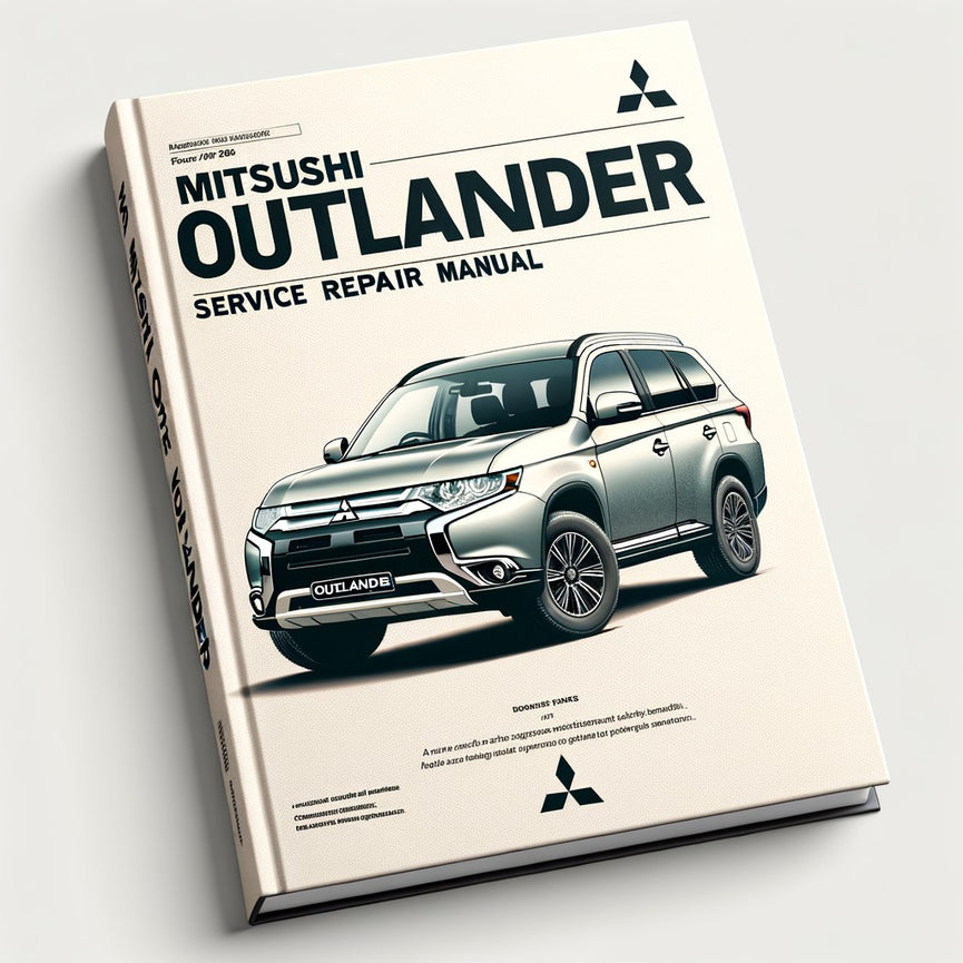 Manual de servicio y reparación del Mitsubishi Outlander