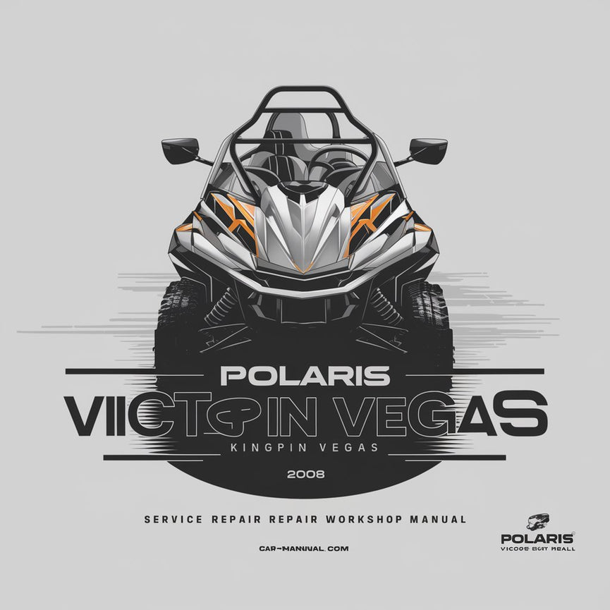 2008 Polaris Victory Kingpin Vegas Eight Ball Service-Reparatur-Werkstatthandbuch