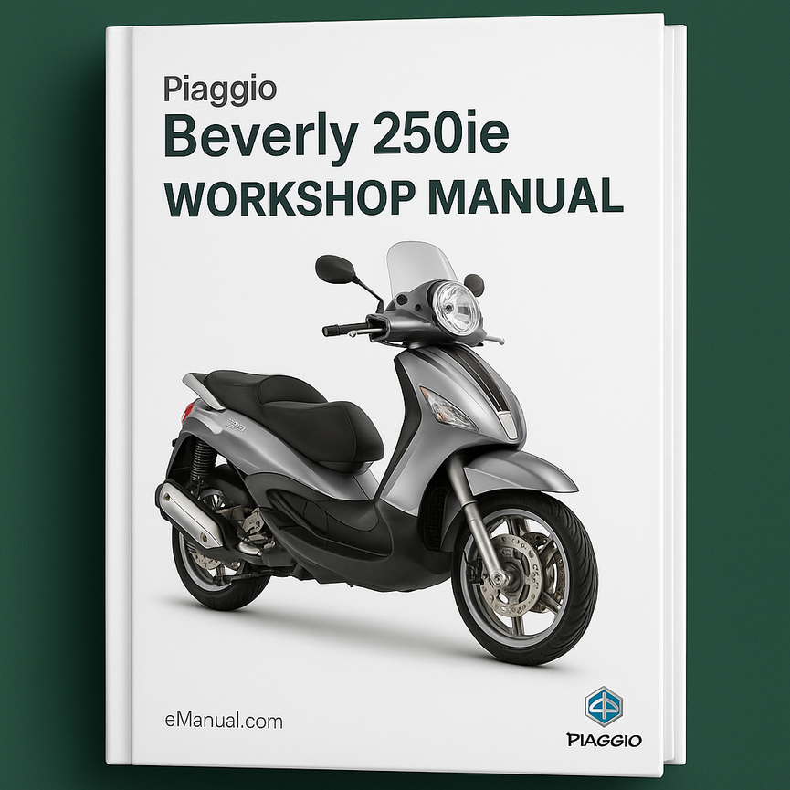 Piaggio Beverly 250ie Workshop Manual