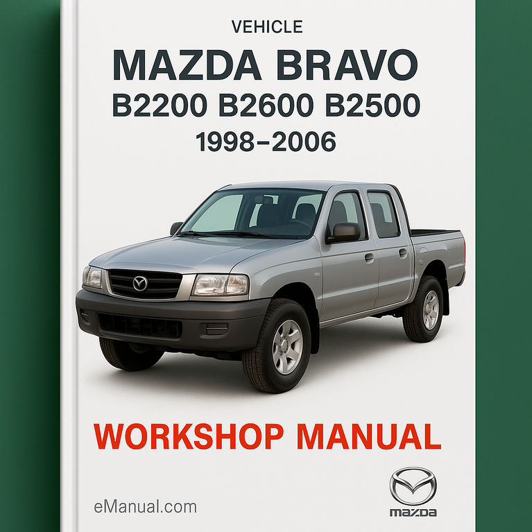Mazda BRAVO B2200 B2600 B2500 1998-2006 Werkstatthandbuch