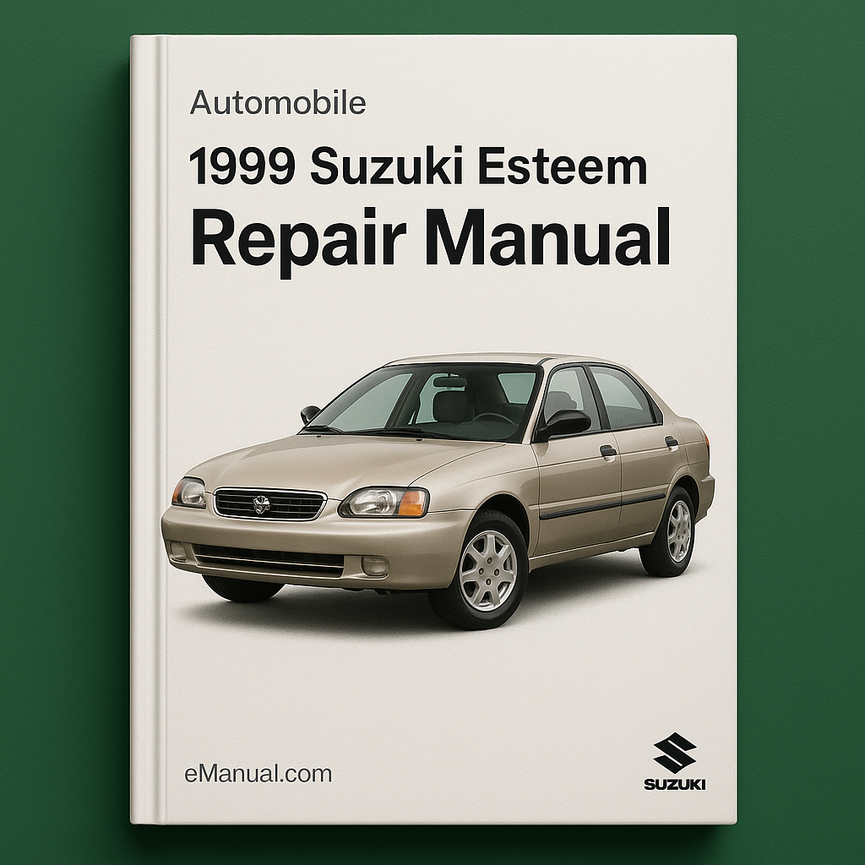 1999 Suzuki Esteem Reparaturhandbuch
