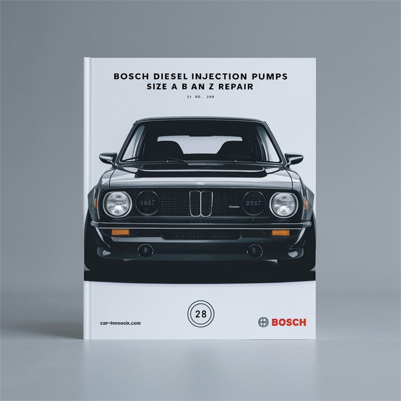Bosch Diesel Injection Pumps Size B K Z Service Repair Workshop Manual PDF