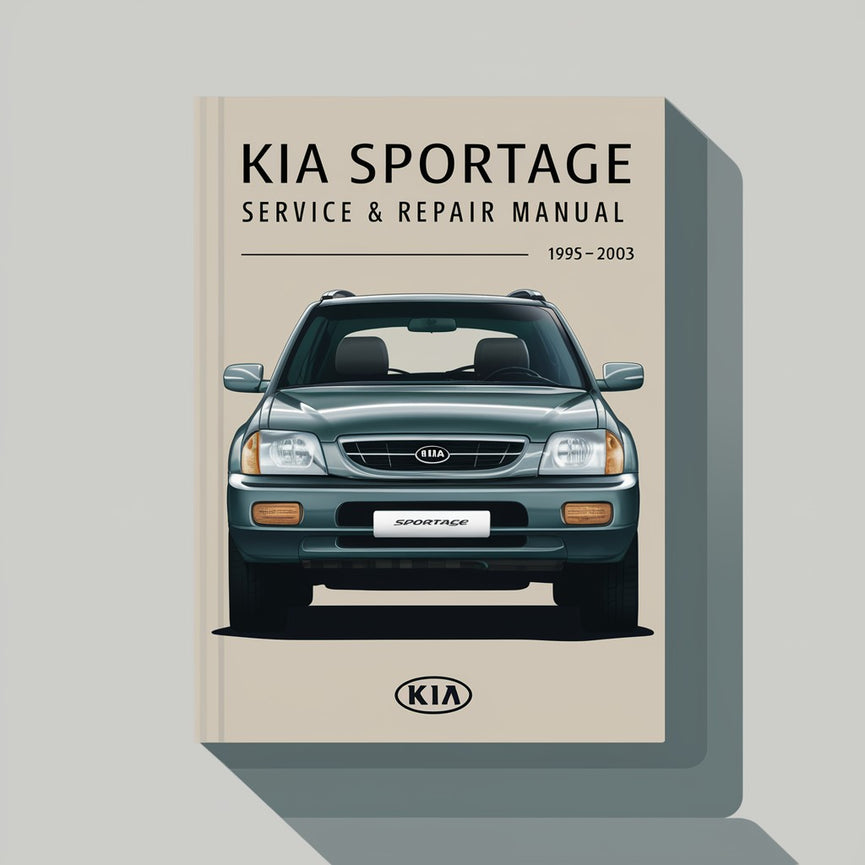 Manual de servicio y reparación de KIA SPORTAGE (1995 1996 1997 1998 1999 2000 2001 2002 2003)-