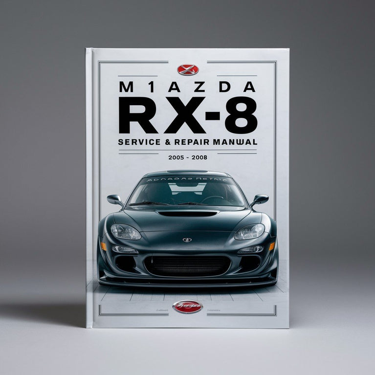 Manual de servicio y reparación del Mazda RX-8 (2003 2004 2005 2006 2007 2008)