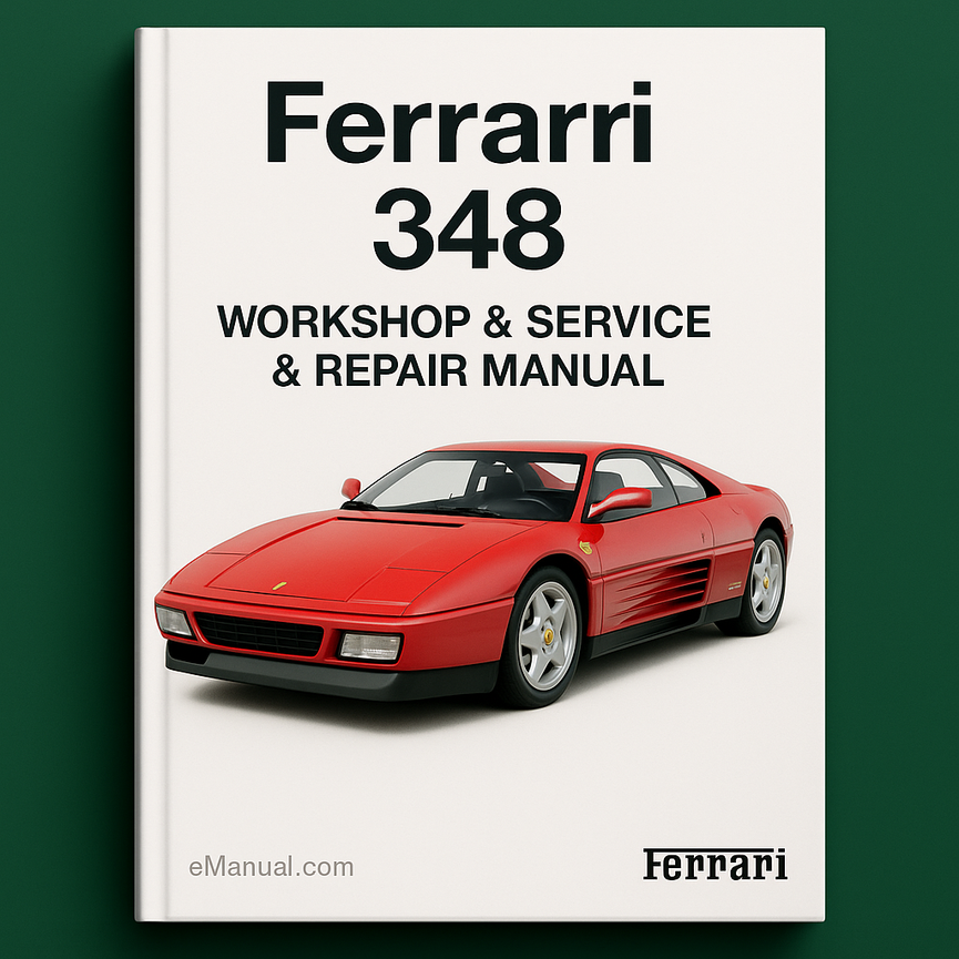 Ferrari 348 Workshop & Service Repair Manual