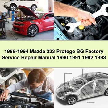 1989-1994 Mazda 323 Protege BG Factory Service Repair Manual 1990 1991 1992 1993