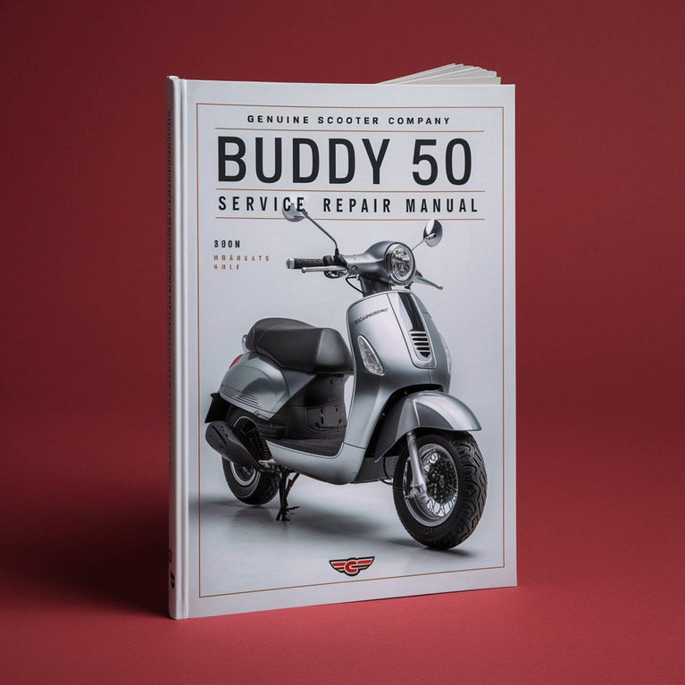 GENUINE Scooter COMPANY BUDDY 50 Service Repair Manual