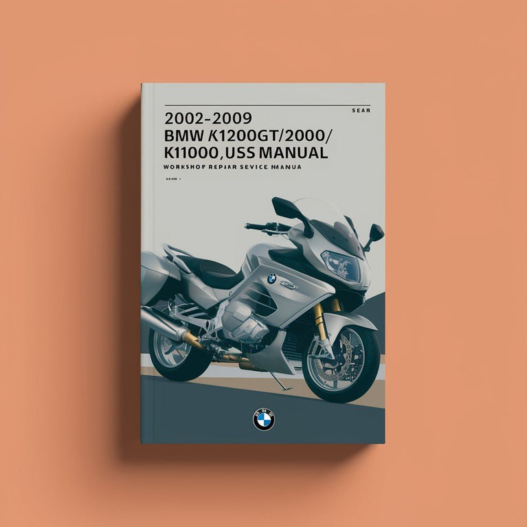 2002-2009 BMW K1200GT/K1200R/K1200S Motorrad Werkstatt Reparatur Service Handbuch Beste