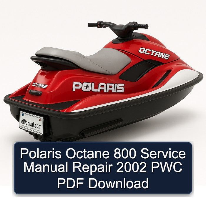 2002 Polaris Octane 800 PWC Service Repair Workshop Manual PDF
