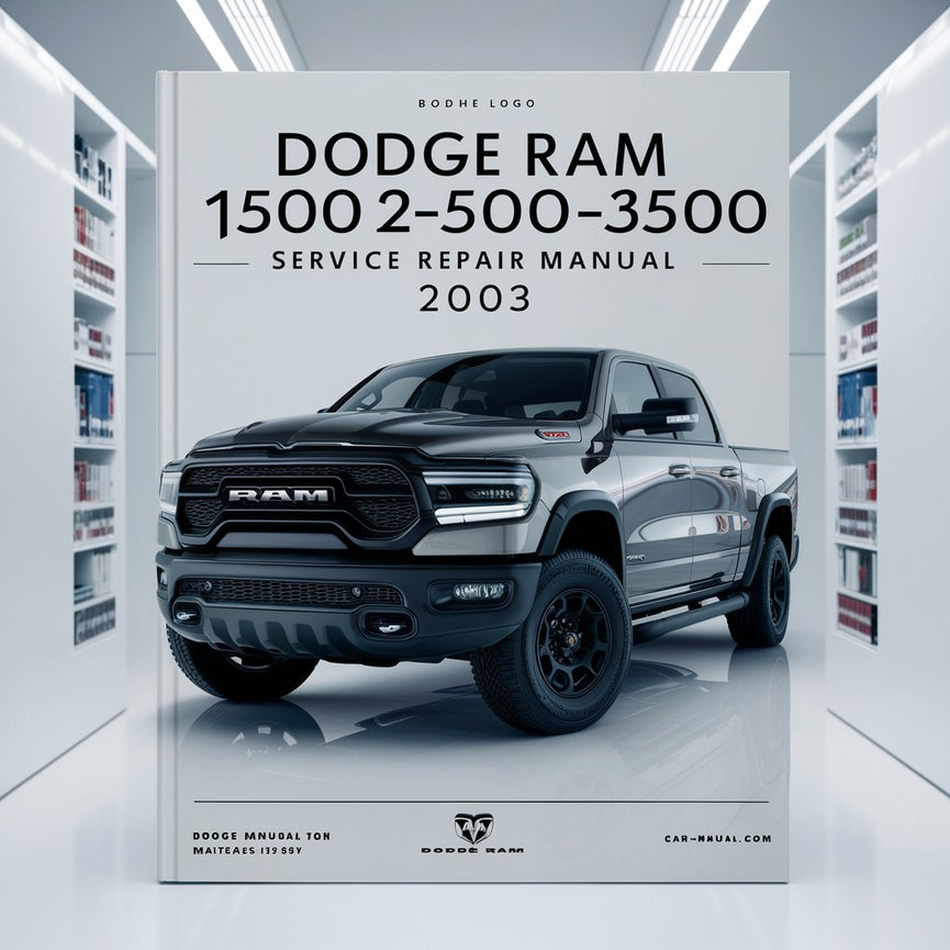 Dodge Ram 1500-2500-3500 Service-Reparaturhandbuch 2003