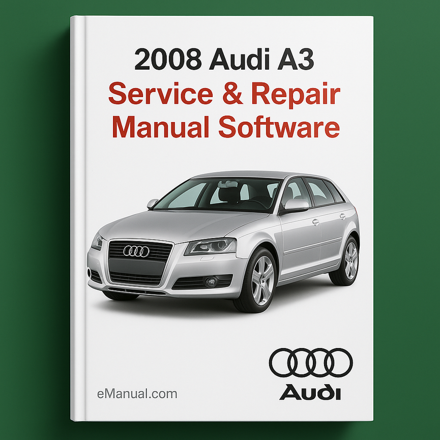 2008 Audi A3 Service & Repair Manual Software