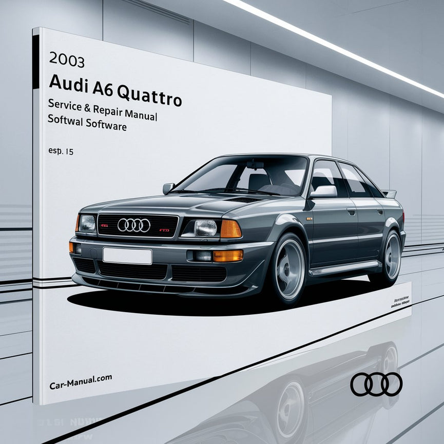 2003 Audi A6 Quattro Service & Repair Manual Software