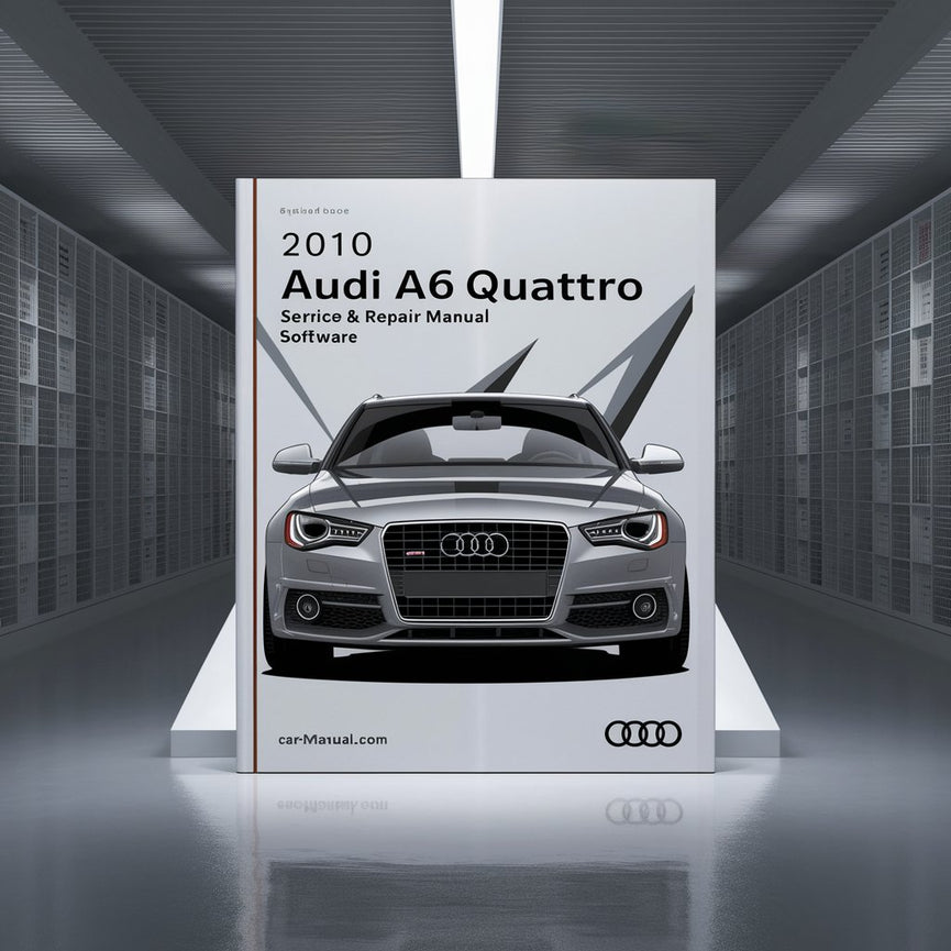 2010 Audi A6 Quattro Service & Repair Manual Software