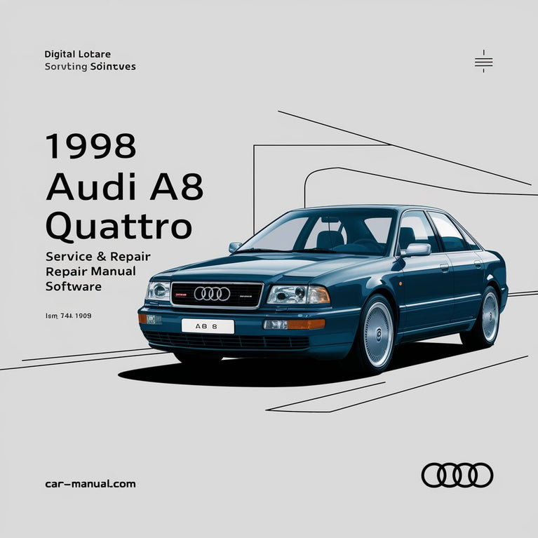 Manual de servicio y reparación del Audi A8 Quattro 1998