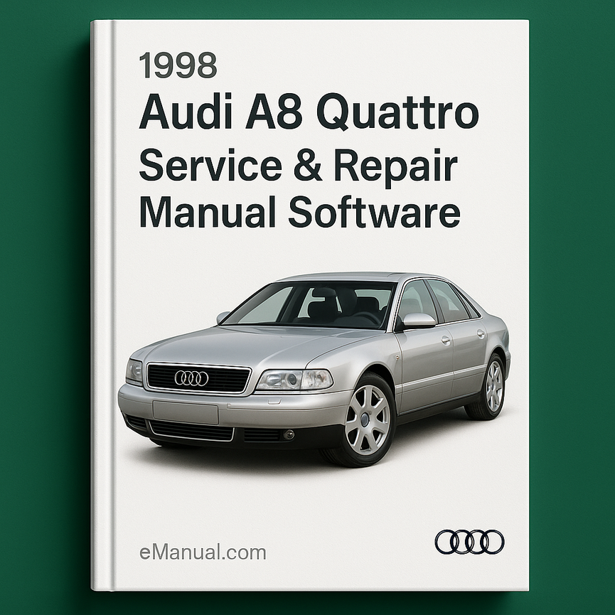 1998 Audi A8 Quattro Service & Repair Manual Software