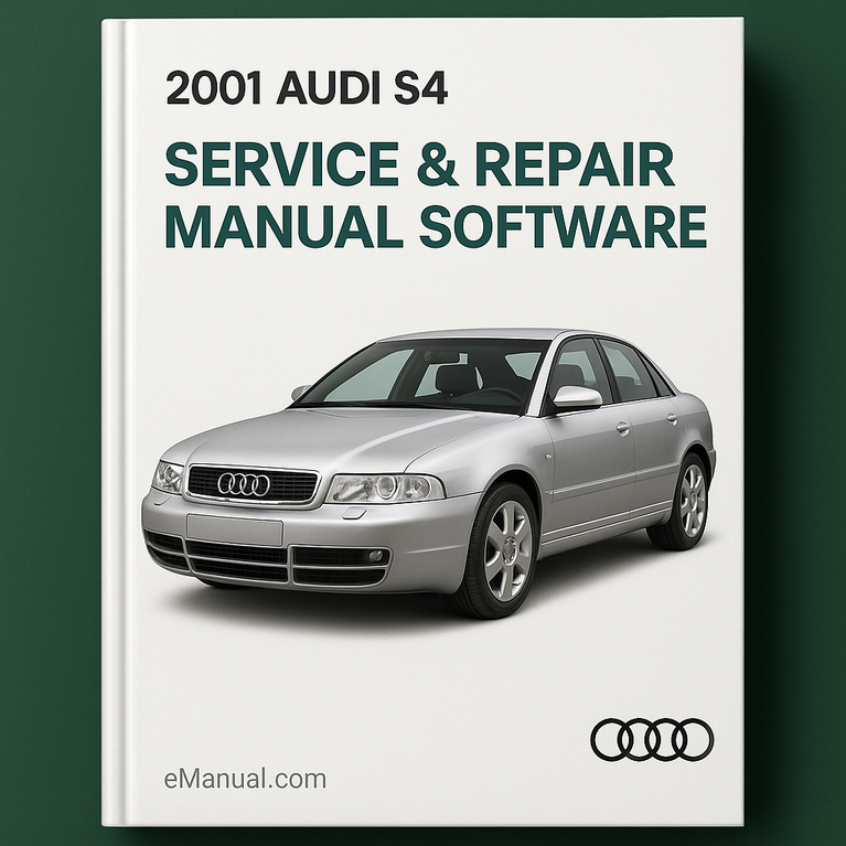 2001 Audi S4 Service & Repair Manual Software